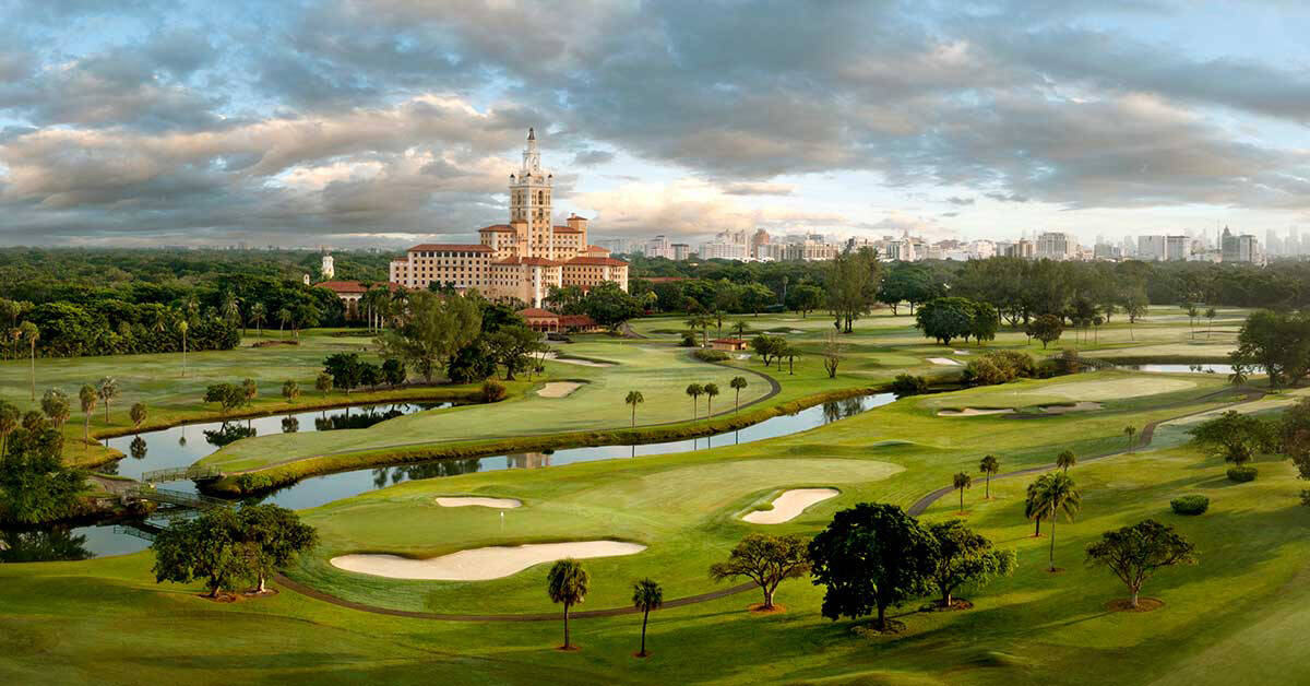 Golfplatz in Coral Gables,Miami The Biltmore Golf Course