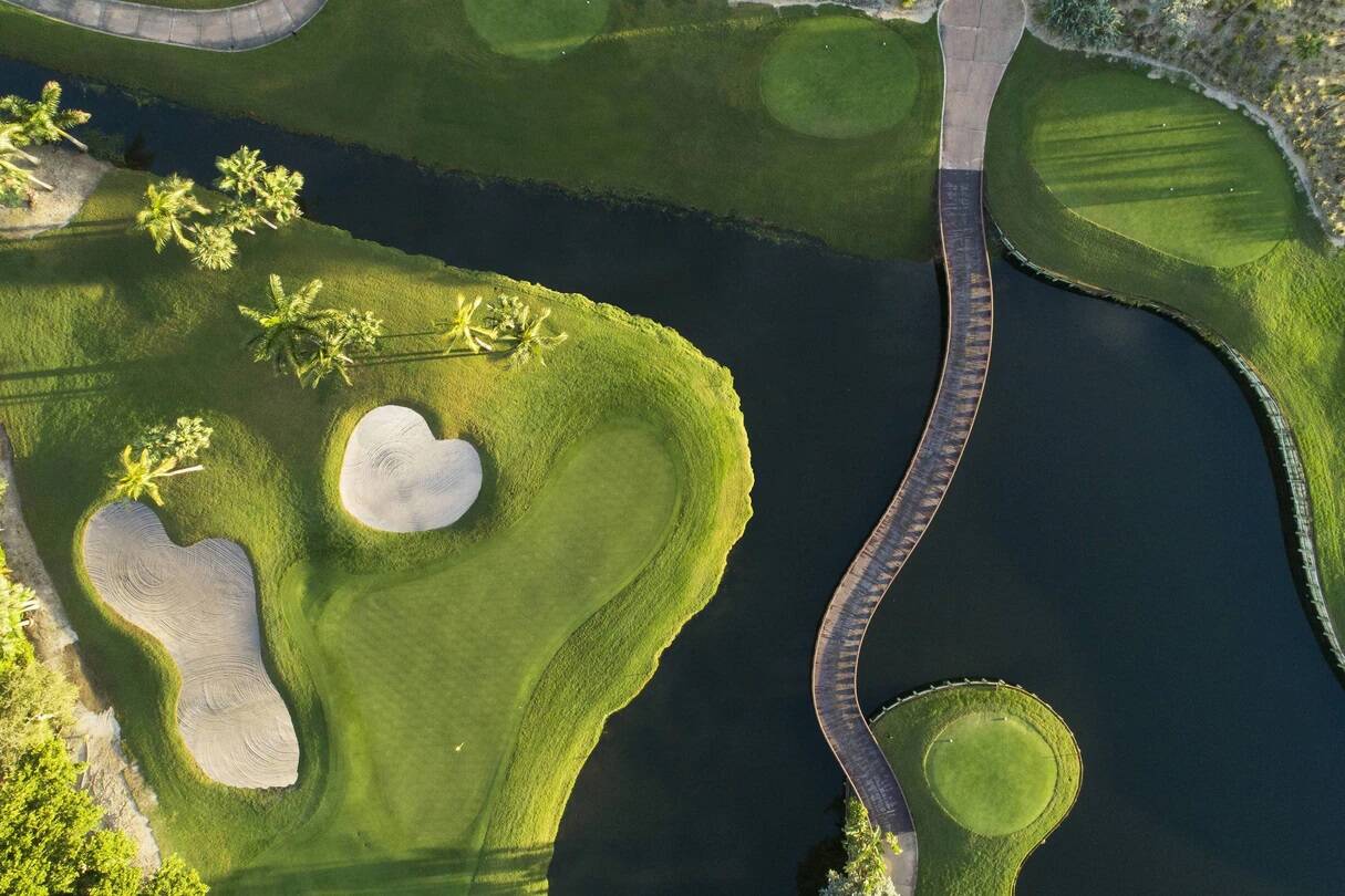 Golfplatzansicht