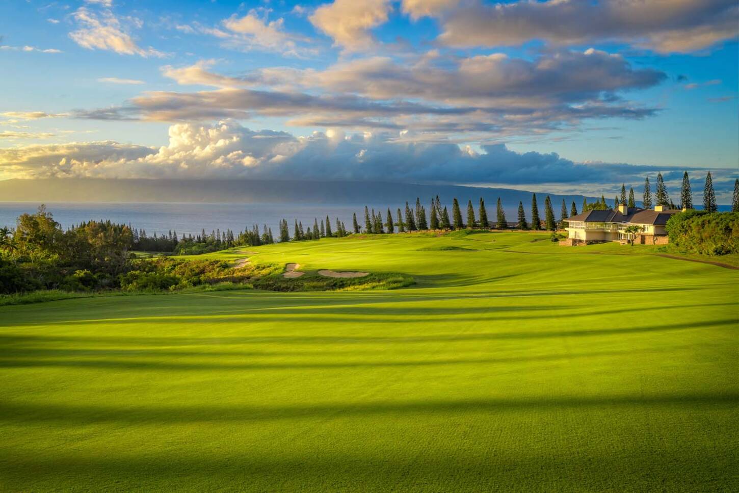 Golfplatz in Lahaina, Mauii, Hawaii Kapalua Golf The Plantation