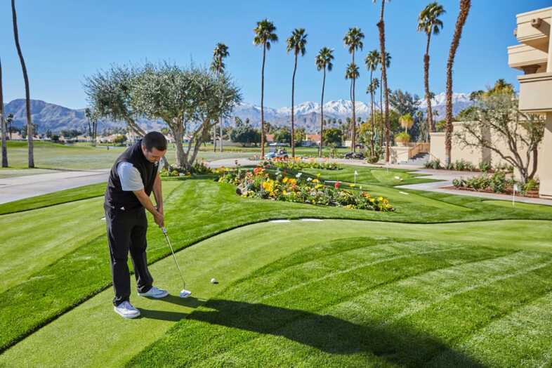 Golfplatz in Rancho Mirage Arnold Palmer Signature Course at Mission