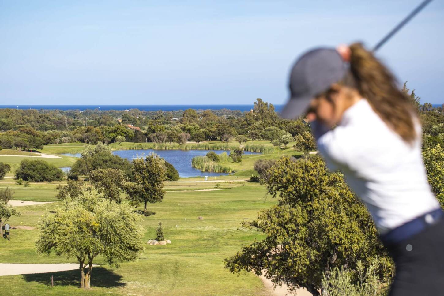 Golfplatz Ansicht