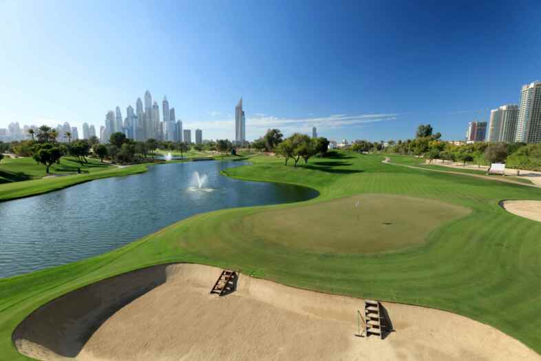 Golfplatz Emirates Golf Club - Majlis 6978