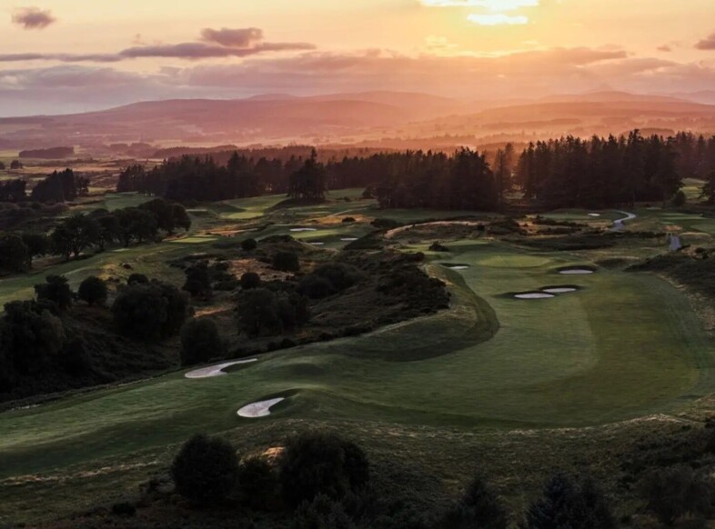 Golfplatz Ansicht