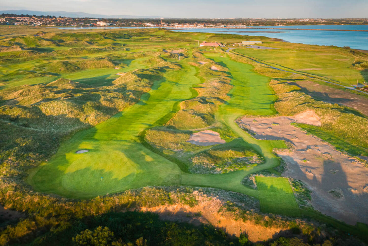 Golfplatz Ansicht