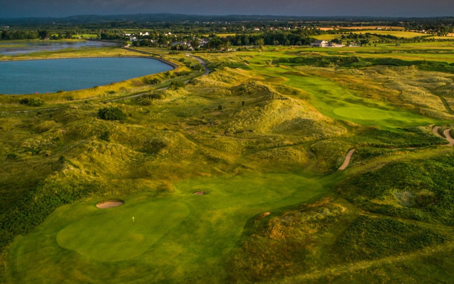 Golfplatz Ansicht