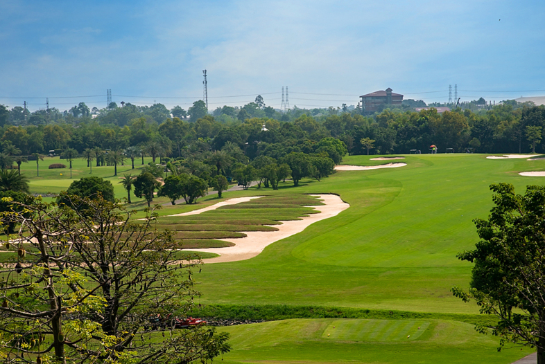 Golfplatzansicht