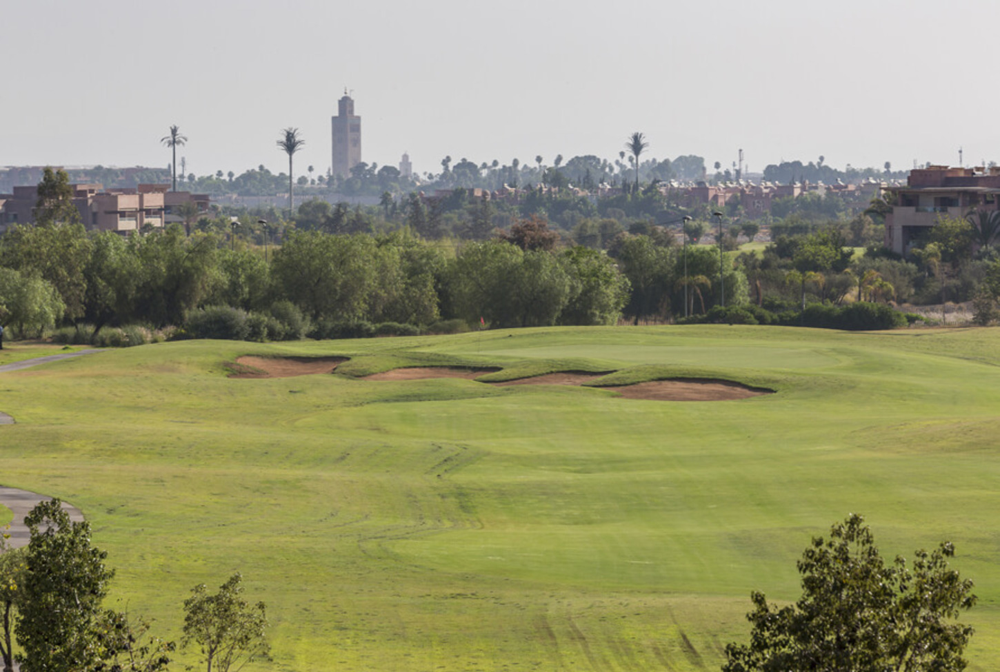 Golfplatz Ansicht