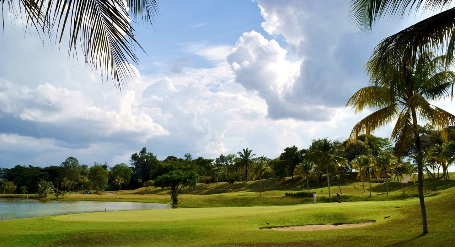 Golfplatz Ansicht