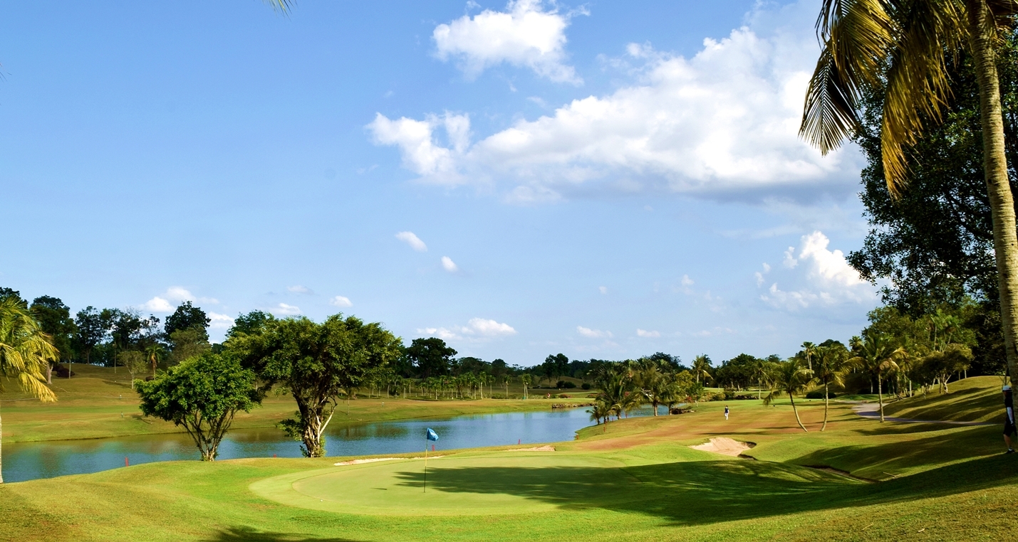 Golfplatz Ansicht