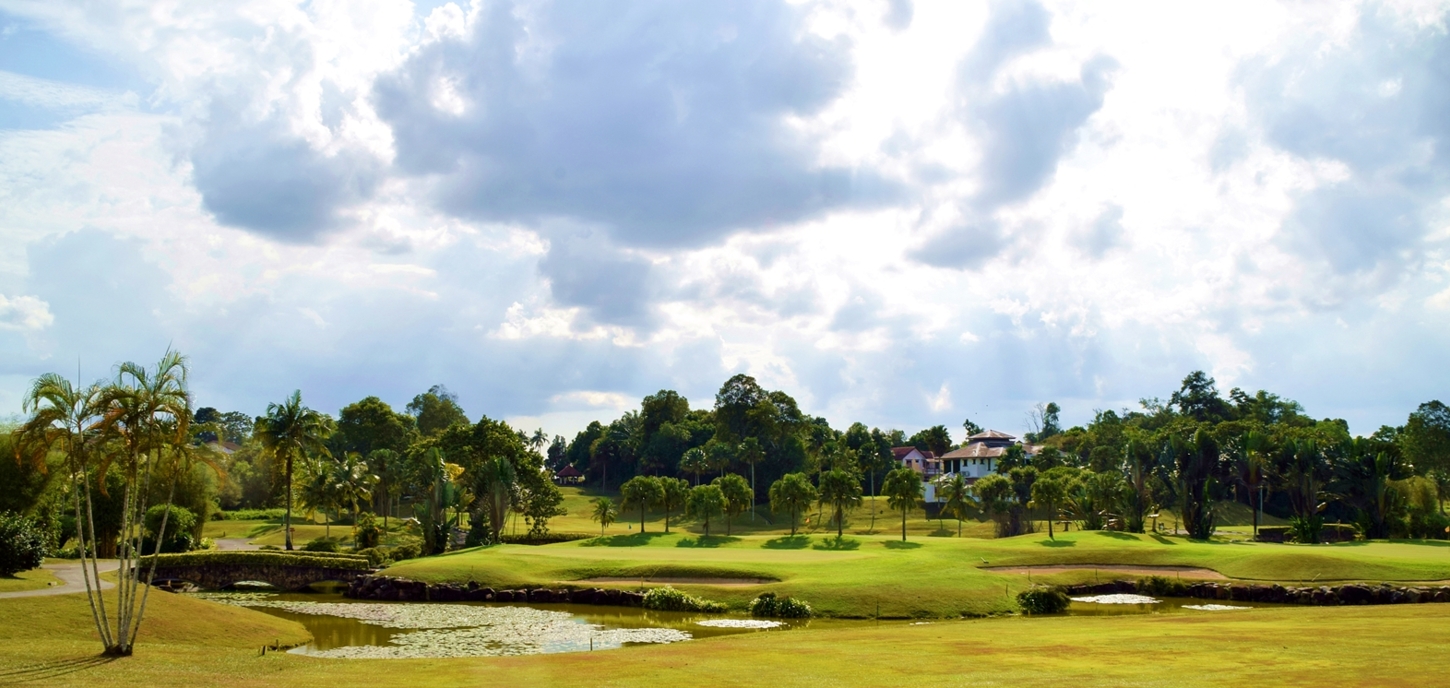 Golfplatz Ansicht