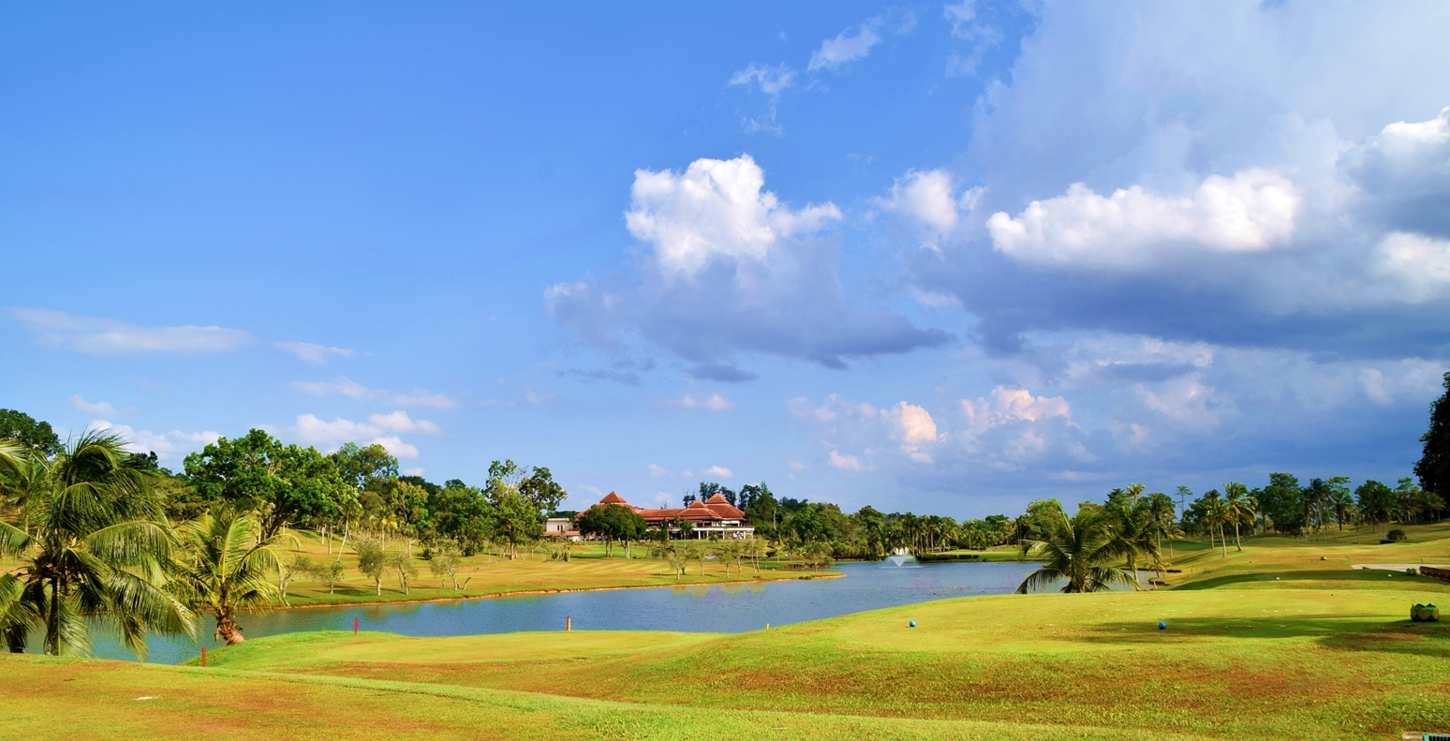 Golfplatz Ansicht