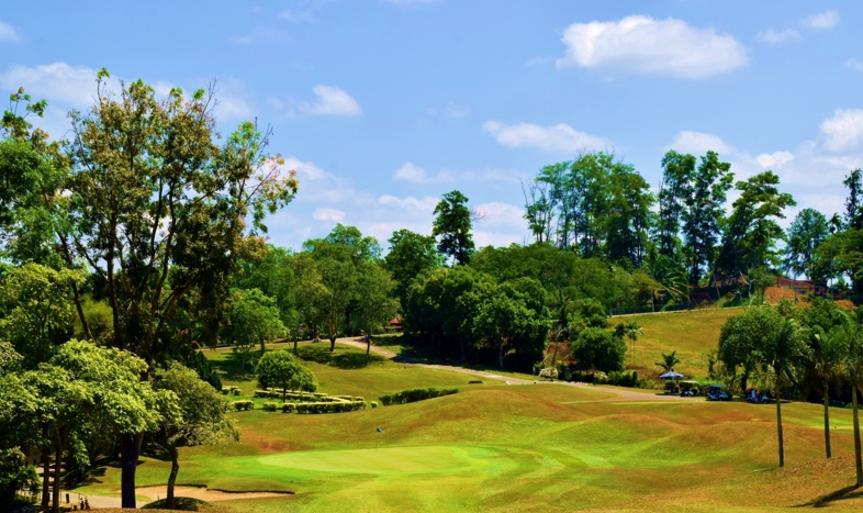 Golfplatz Ansicht