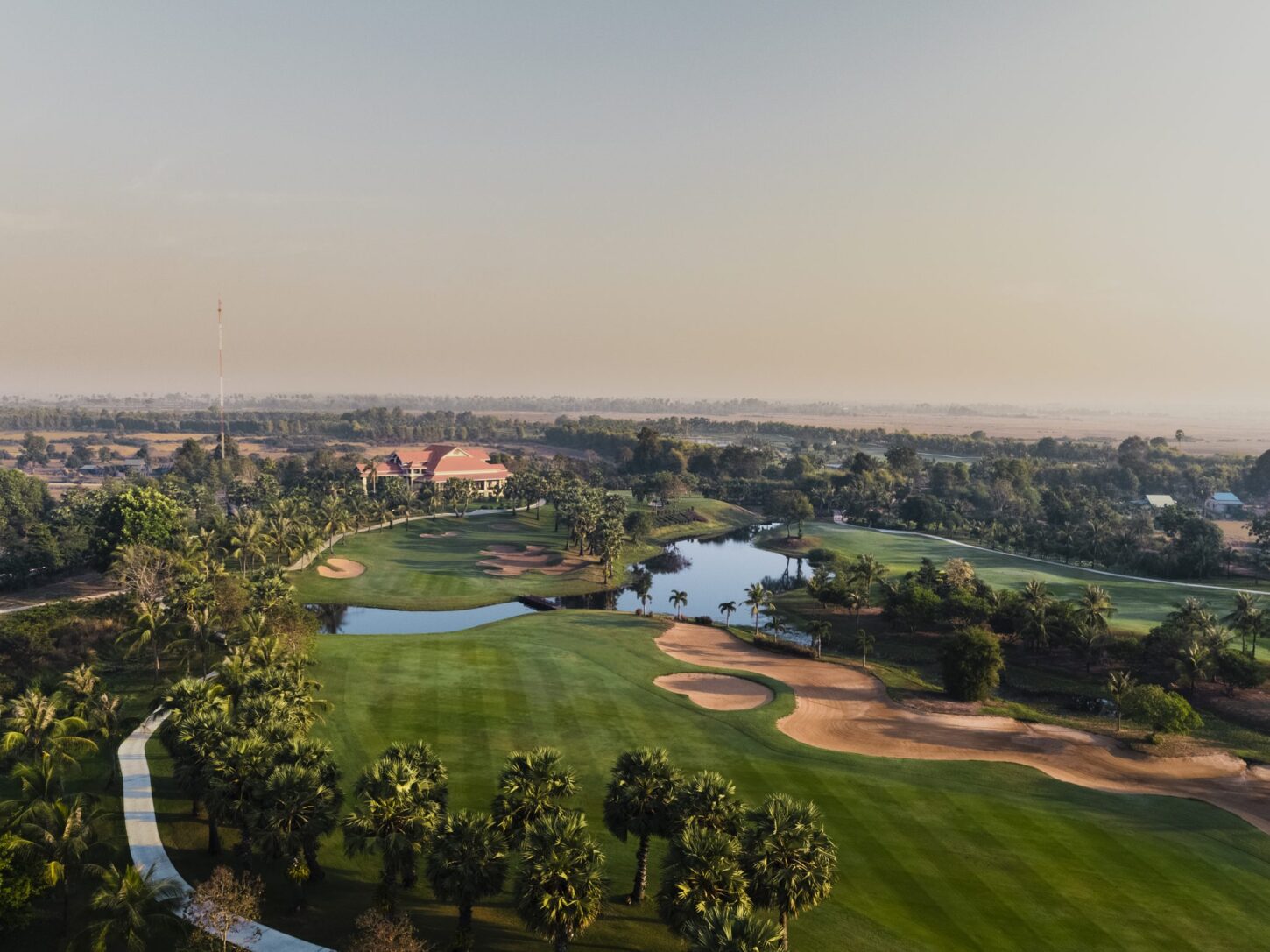 Golfplatz Ansicht