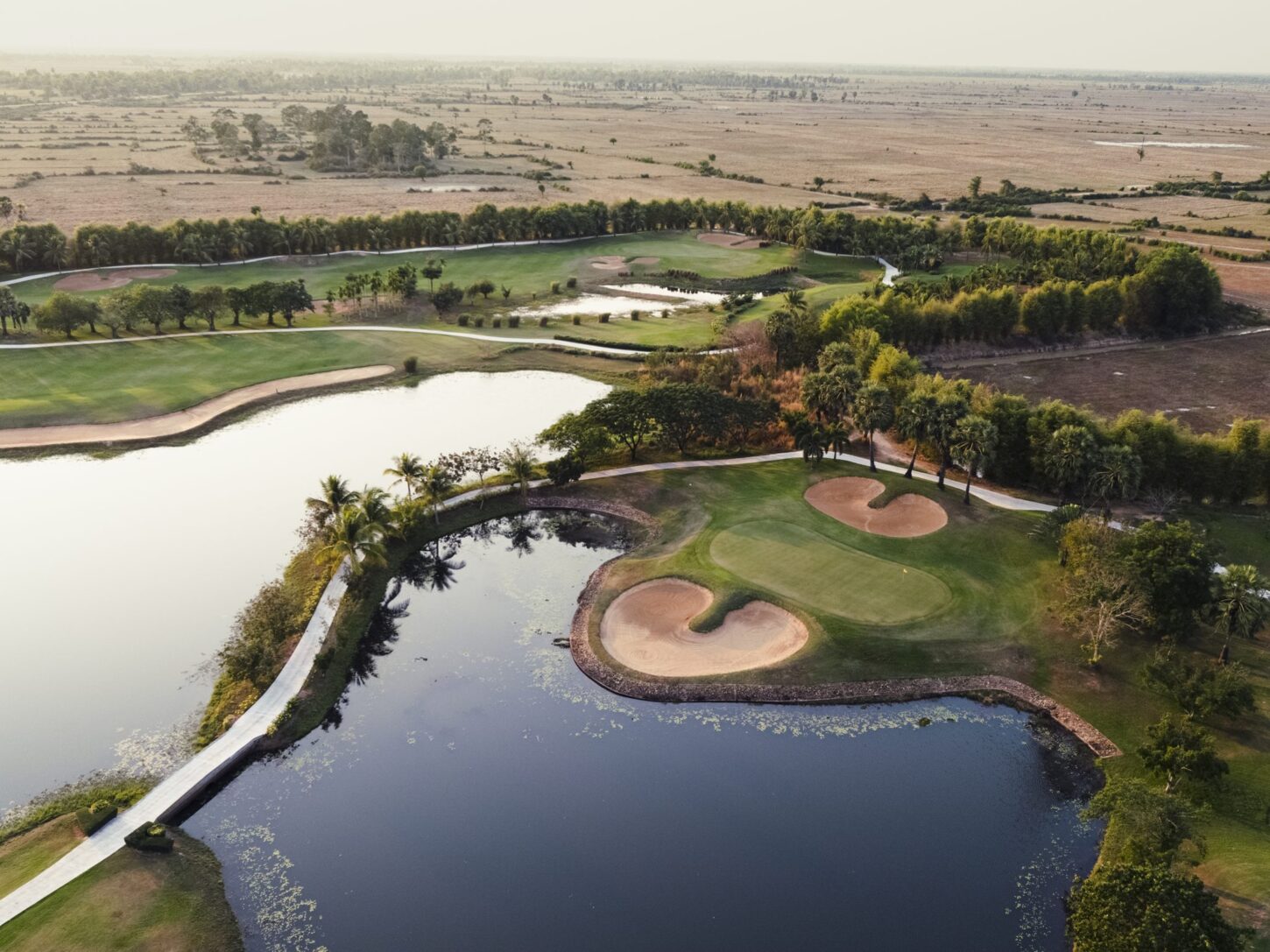 Golfplatz Ansicht