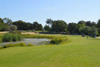 Golfplatz Ansicht