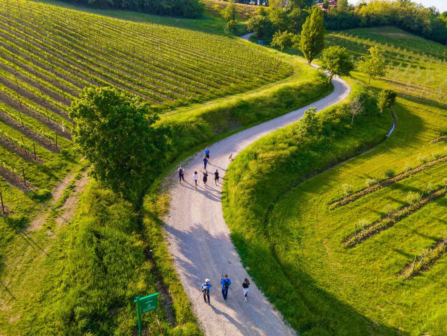 Per pedes die herrliche Landschaft rund um das Resort auf bestens ausgebauten Wegen erkunden.