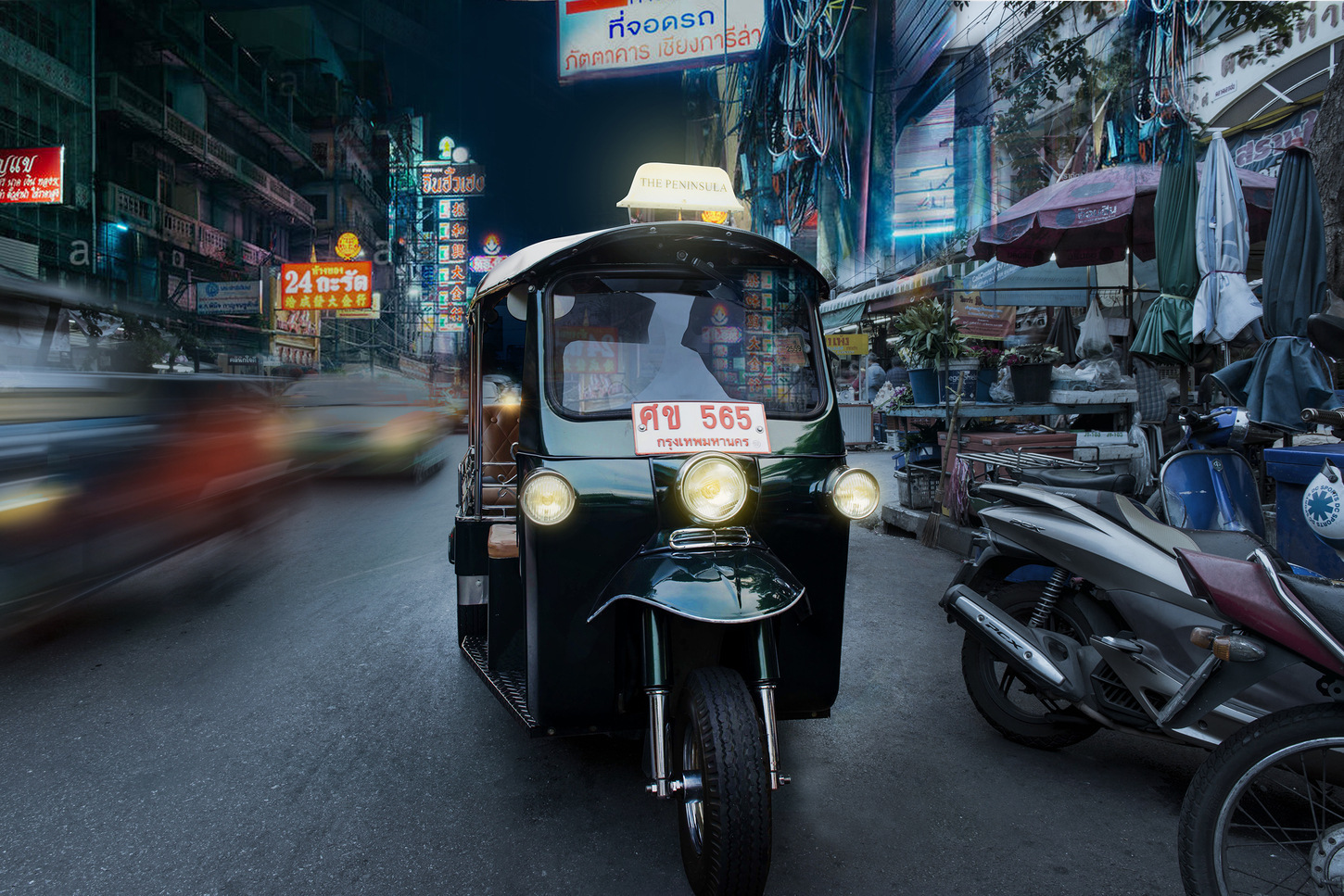 Tuk-Tuk durch Bangkok