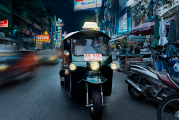 Tuk-Tuk durch Bangkok