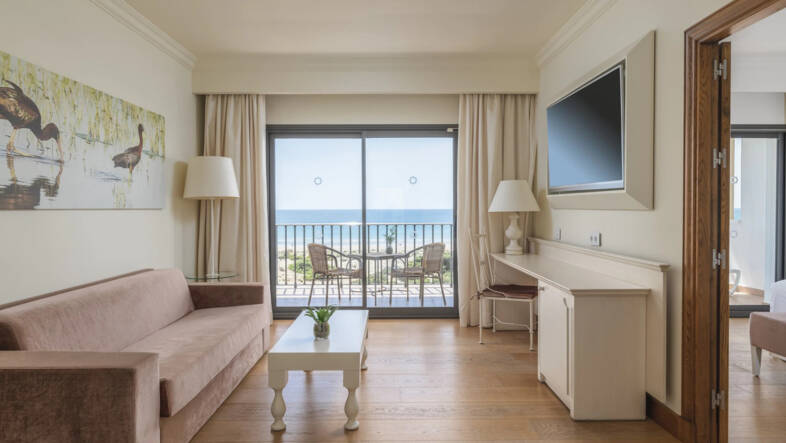 Suite mit Meerblick direkt am Strand